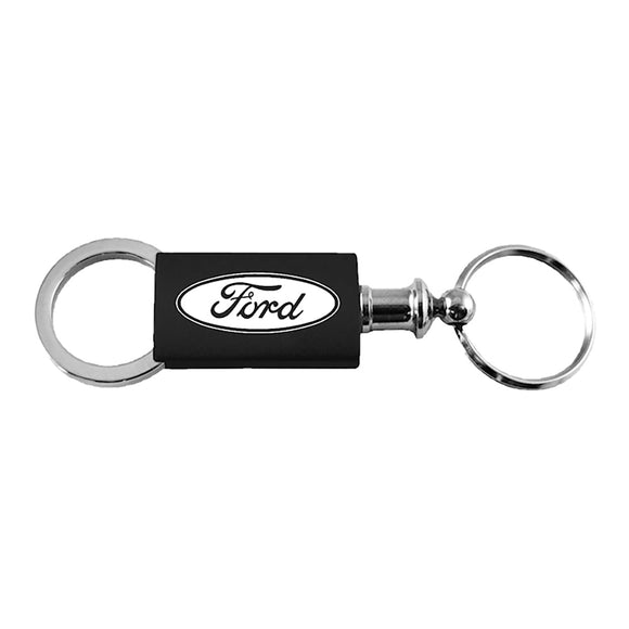 Ford Keychain & Keyring - Black Valet (KC3718.FOR.BLK)