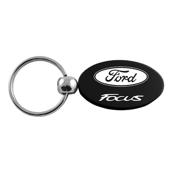 Ford Focus Keychain & Keyring - Black Oval (KC1340.FOC.BLK)