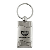 Jeep Gladiator Keychain & Keyring - Silver Wave (KC3075.GLAD.SIL)