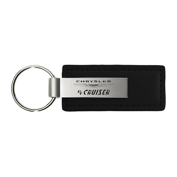 Chrysler PT Cruiser Keychain & Keyring - Premium Leather (KC1540.PTC)