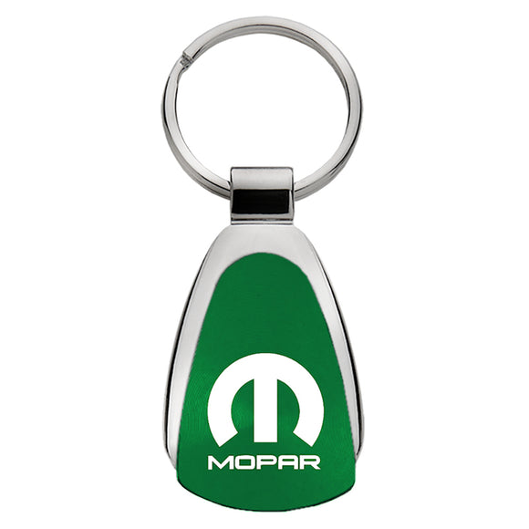 Mopar Keychain & Keyring - Green Teardrop (KCGR.MOP)