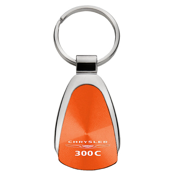 Chrysler 300C Keychain & Keyring - Orange Teardrop (KCORA.30C)