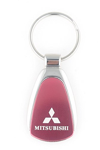 Mitsubishi Keychain & Keyring - Red Teardrop (KCRED.MIT)