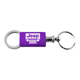 Jeep Grill Keychain & Keyring - Purple Valet (KC3718.JEEG.PUR)