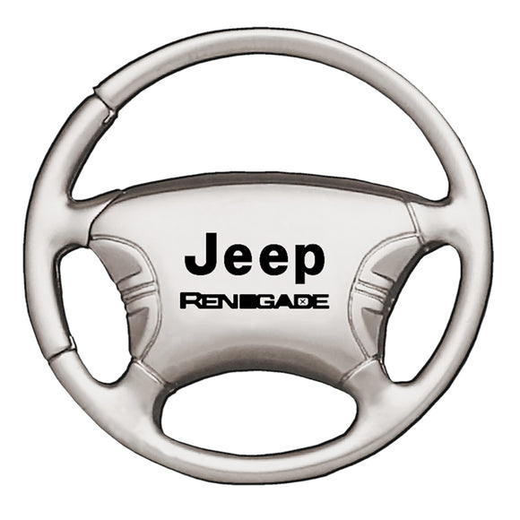 Jeep Renegade Keychain & Keyring - Steering Wheel (KCW.RENE)
