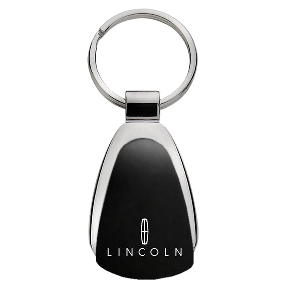 Lincoln Keychain & Keyring - Black Teardrop (KCK.LIN)