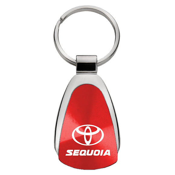 Toyota Sequoia Keychain & Keyring - Red Teardrop (KCRED.SEQ)