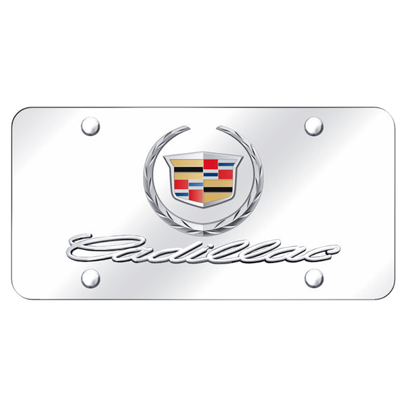 Cadillac (New) Logo Chrome/Chrome Plate (AG-D.CAD.2.CC)
