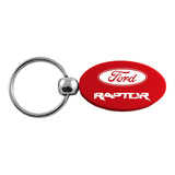 Ford F-150 Raptor Keychain & Keyring - Red Oval (KC1340.RAP.RED)