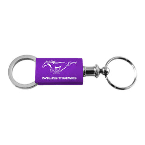 Ford Mustang Keychain & Keyring - Purple Valet (KC3718.MUS.PUR)