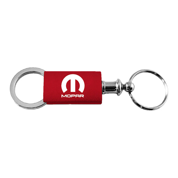 Mopar Keychain & Keyring - Red Valet (KC3718.MOP.RED)
