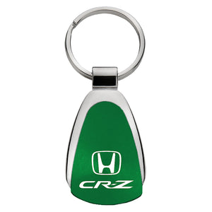 Honda CR-Z Keychain & Keyring - Green Teardrop (KCGR.CRZ)