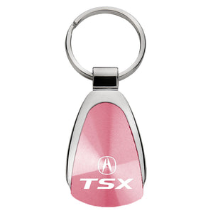Acura TSX Keychain & Keyring - Pink Teardrop (KCPNK.TSX)