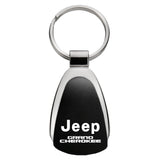 Jeep Grand Cherokee Keychain & Keyring - Black Teardrop (KCK.GRA)