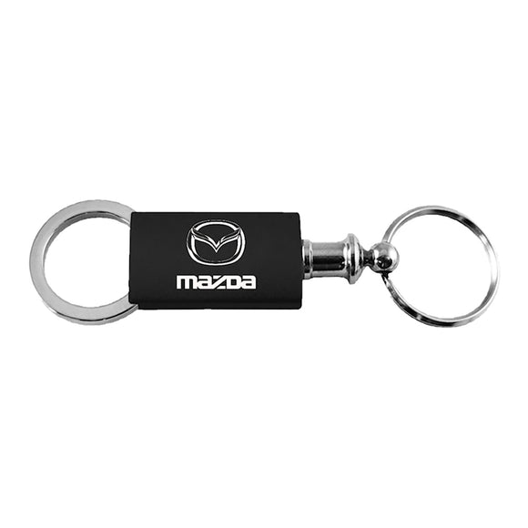 Mazda Keychain & Keyring - Black Valet (KC3718.MAZ.BLK)