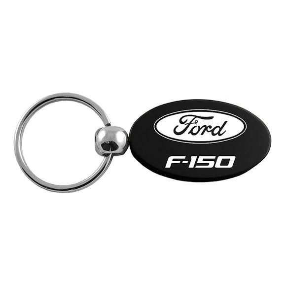 Ford F-150 Keychain & Keyring - Black Oval (KC1340.F15.BLK)