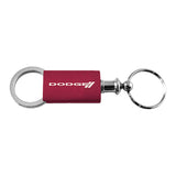 Dodge Stripe Keychain & Keyring - Burgundy Valet (KC3718.DODS.BUR)