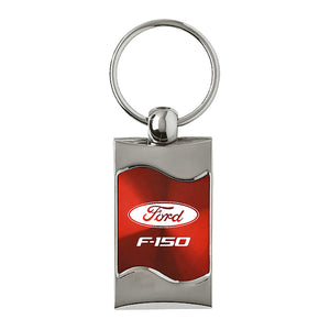 Ford F-150 Keychain & Keyring - Red Wave (KC3075.F15.RED)