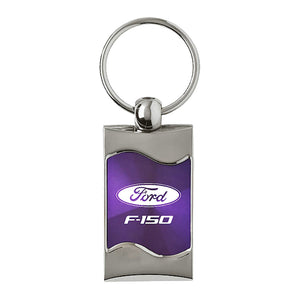 Ford F-150 Keychain & Keyring - Purple Wave (KC3075.F15.PUR)
