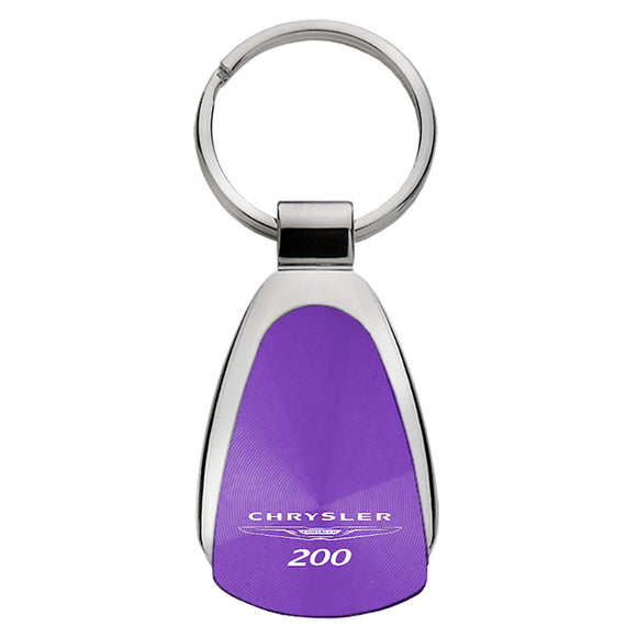 Chrysler 200 Keychain & Keyring - Purple Teardrop (KCPUR.200)