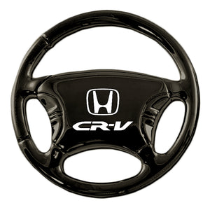 Honda CR-V Keychain & Keyring - Black Steering Wheel (KC3019.CRV)
