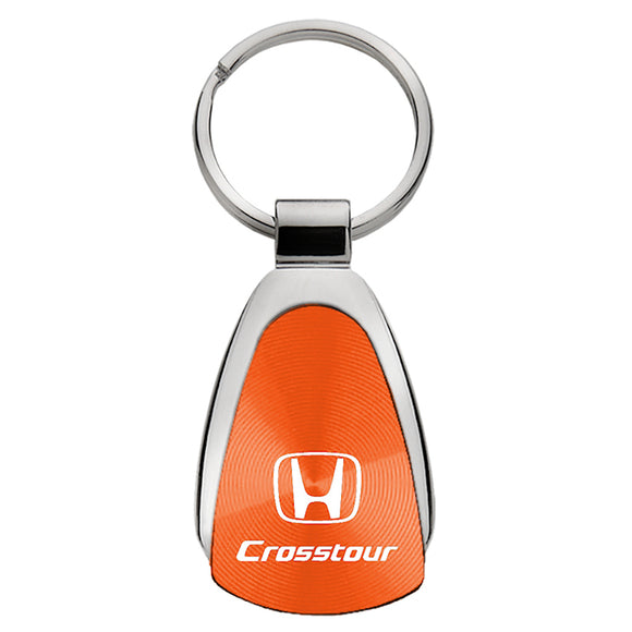 Honda Crosstour Keychain & Keyring - Orange Teardrop (KCORA.CRT)