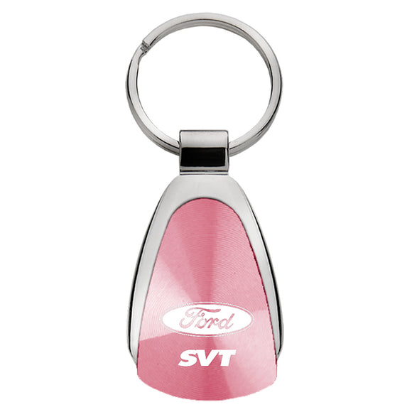 Ford SVT Keychain & Keyring - Pink Teardrop (KCPNK.SVT)