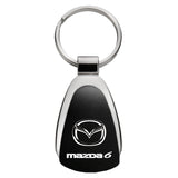 Mazda 6 Keychain & Keyring - Black Teardrop (KCK.MZ6)