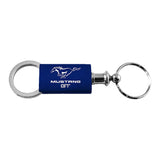 Ford Mustang GT Keychain & Keyring - Navy Valet (KC3718.MGT.NVY)