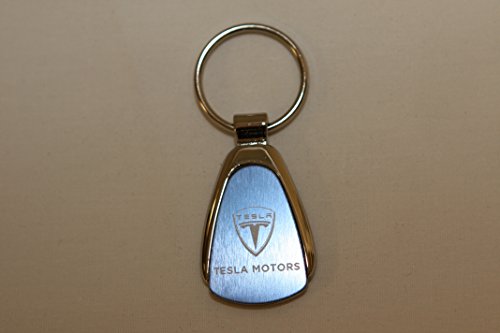 Tesla Keychain & Keyring - Blue Teardrop (KCB.TESLA)
