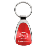 Mazda Miata MX-5 Keychain & Keyring - Red Teardrop (KCRED.MIA)