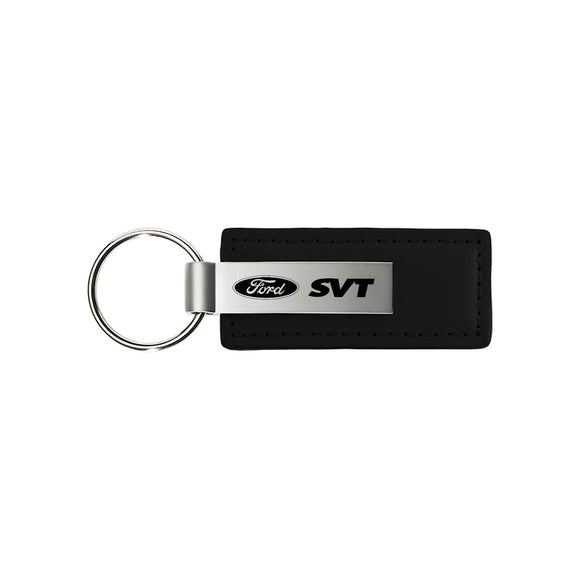 Ford SVT Keychain & Keyring - Premium Leather (KC1540.SVT)