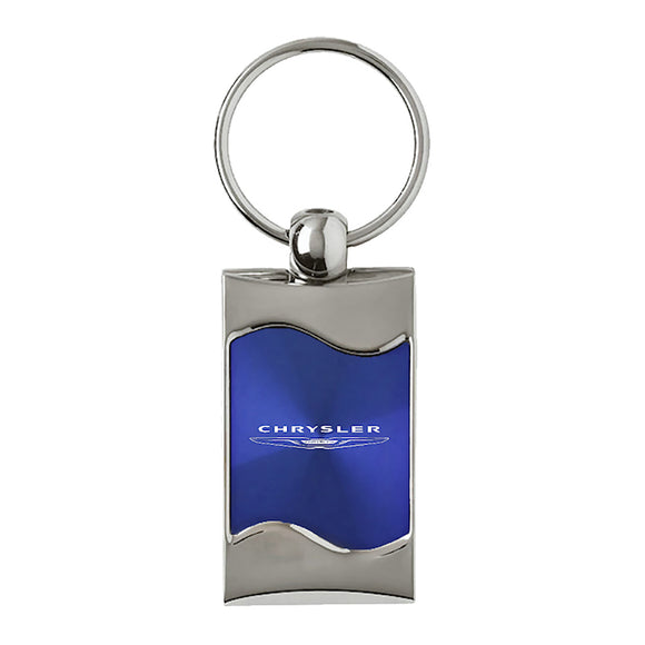 Chrysler Keychain & Keyring - Blue Wave (KC3075.CHR.BLU)