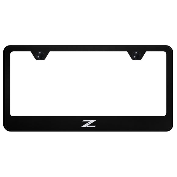 Nissan Z Black License Plate Frame (LF.Z.EB)