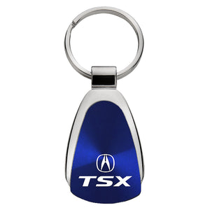 Acura TSX Keychain & Keyring - Blue Teardrop (KCB.TSX)