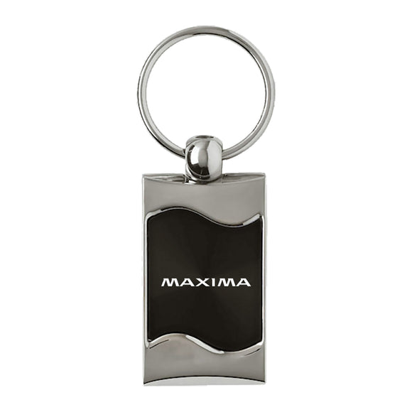 Nissan Maxima Keychain & Keyring - Black Wave (KC3075.MAX.BLK)