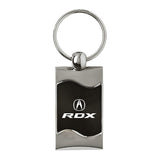Acura RDX Keychain & Keyring - Black Wave (KC3075.RDX.BLK)