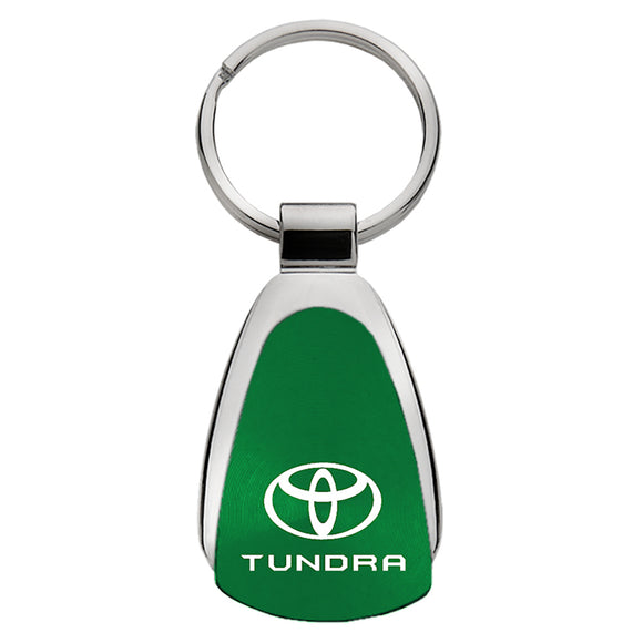 Toyota Tundra Keychain & Keyring - Green Teardrop (KCGR.TUN)