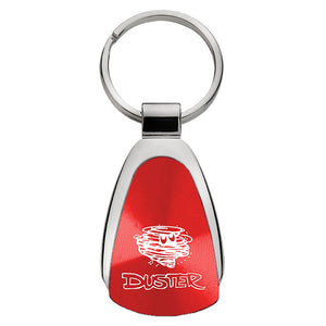 Plymouth Duster Keychain & Keyring - Red Teardrop (KCRED.DUST)