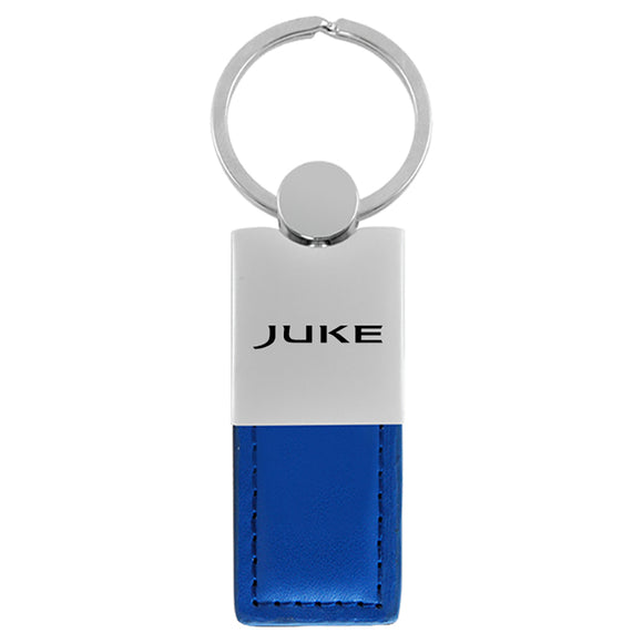 Nissan Juke Keychain & Keyring - Duo Premium Blue Leather (KC1740.JUKE.BLU)