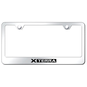 Nissan Xterra Mirrored License Plate Frame (LF.XTE.EC)