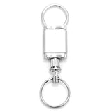 Nissan Satin Chrome Keychain & Keyring - Valet (KCV.NIS)