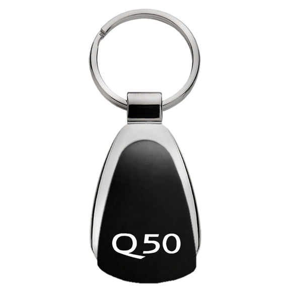 Infiniti Q50 LKeychain & Keyring - Black Teardrop (KCK.Q50)