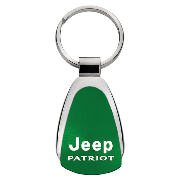Jeep Patriot Keychain & Keyring - Green Teardrop (KCGR.PAR)