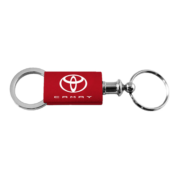 Toyota Camry Keychain & Keyring - Red Valet (KC3718.CAM.RED)