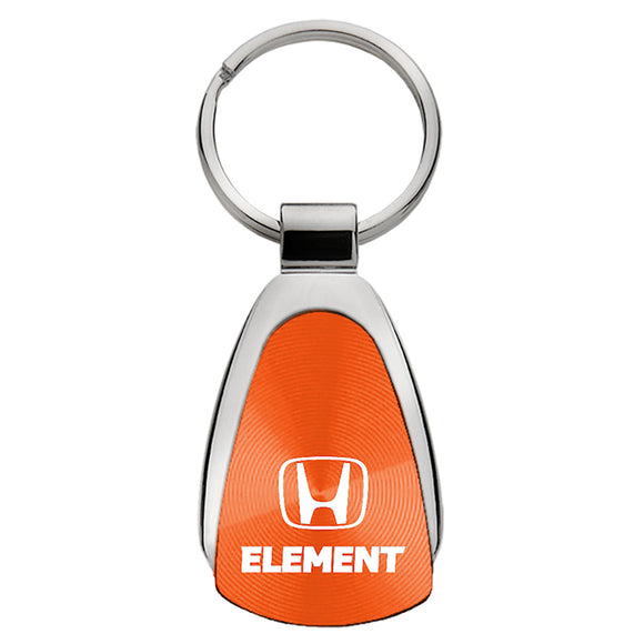 Honda Element Keychain & Keyring - Orange Teardrop (KCORA.ELE)