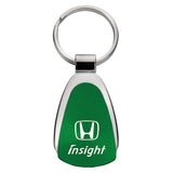 Honda Insight Keychain & Keyring - Green Teardrop (KCGR.INS)