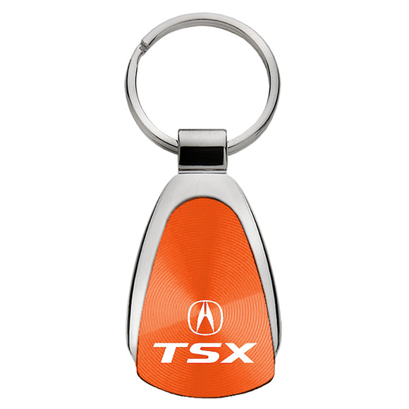 Acura TSX Keychain & Keyring - Orange Teardrop (KCORA.TSX)