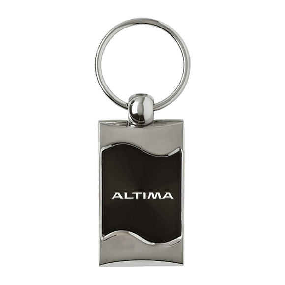 Nissan Altima Keychain & Keyring - Black Wave (KC3075.ALT.BLK)
