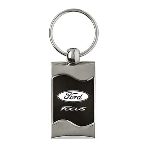 Ford Focus Keychain & Keyring - Black Wave (KC3075.FOC.BLK)
